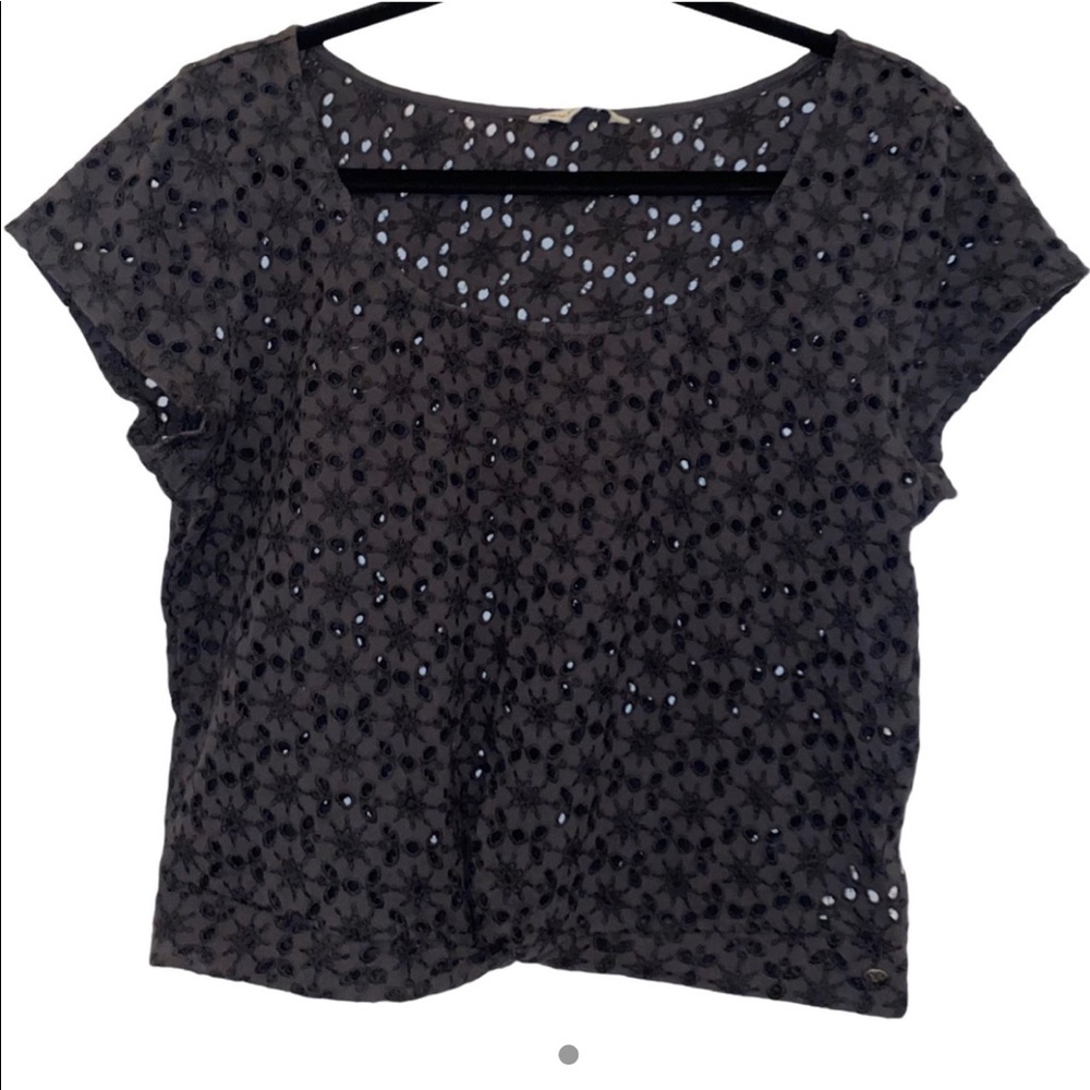 Lace Style Crop Top